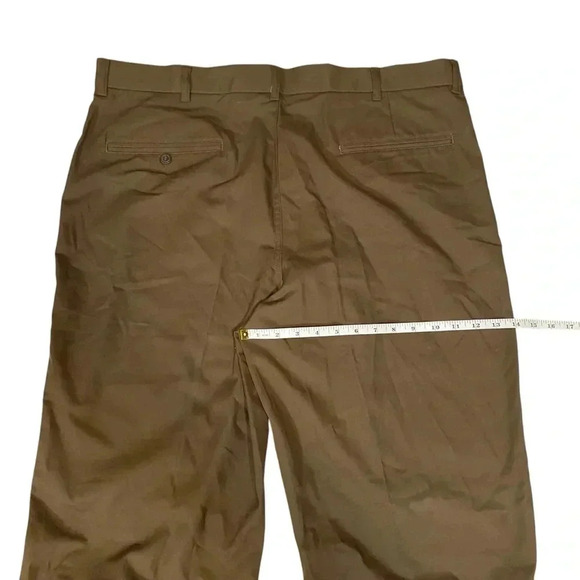 NWT UPS Men's Uniform Pants Twinhill Brown/Khaki Flat Front Driver Workwear  42 - Picture 13 of 16